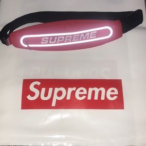 BRAND NEW Supreme Running Waist Bag Red